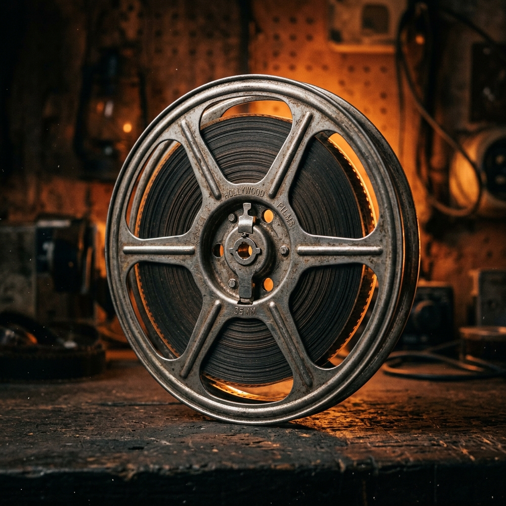Film reel decoration